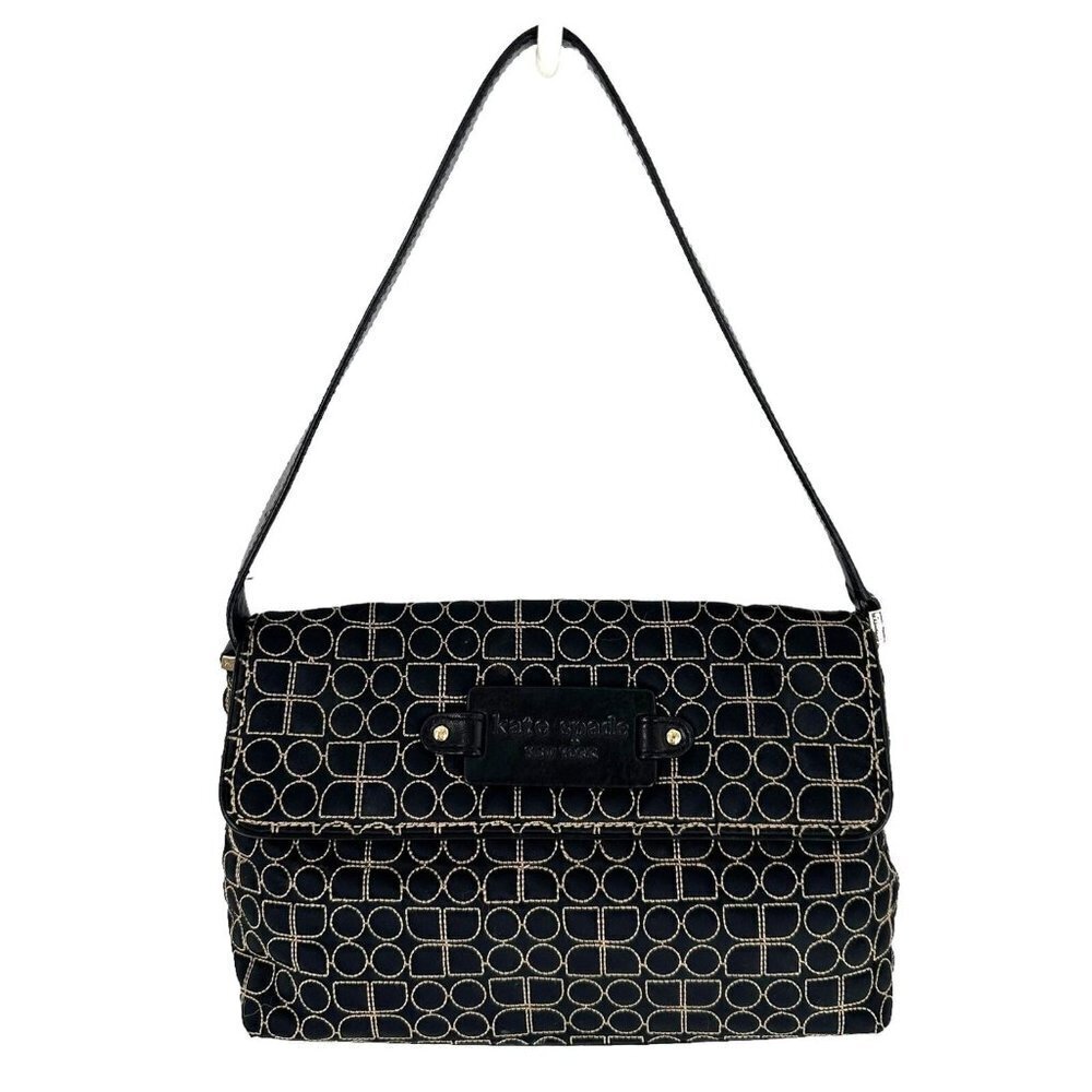 Kate Spade Quilted Black Noel Shoulderbag Handbag